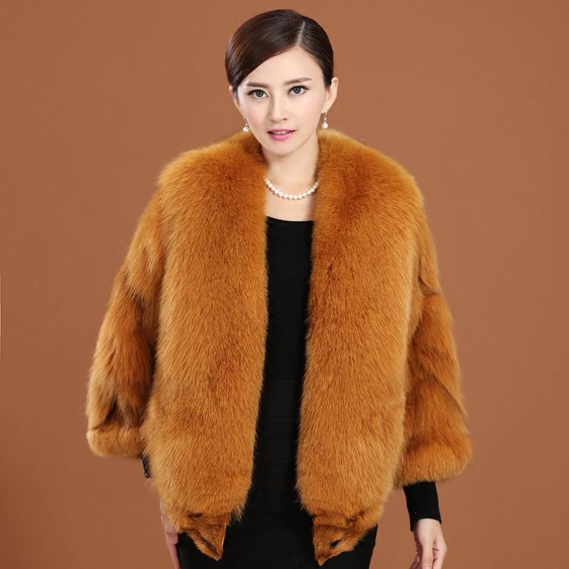 

Women's Fur & Faux Vintage Elegant Real Coat Super Quality Female Jacket Autumn Winter 2021 Coats And Jackets Women Vetement Femme Zjt15, Light gray