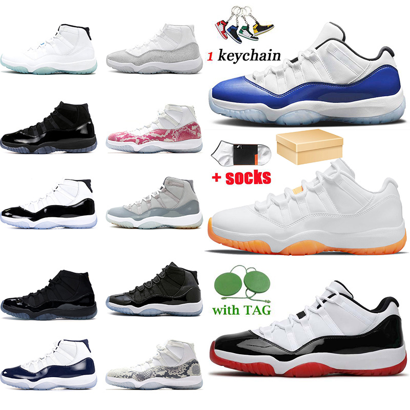 

Top Fashion Mens Womens Basketball Shoes Trainers Jordon 11 11s Concord Blue Low Legend Citrus High Bred Cool Grey Jubilee 25th Anniversary Georgetown