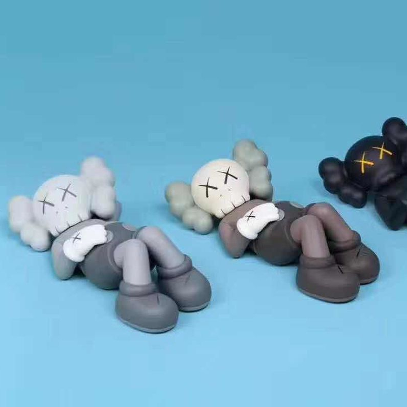 KAWS HOLIDAY Action Figures TOY design modern Art 24CM smlll lie companion toys custom vinyl pvc Graffiti statue Office home decorations-image-677064383