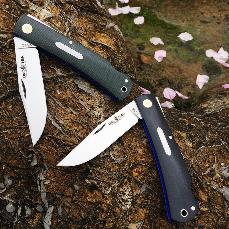 

Brother 1512 pocket knife folding knives Tactical survival Camping back lock folder Tool Collection High Quality