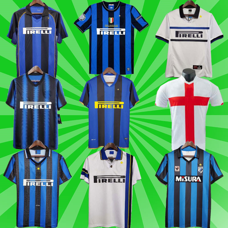 

Inter finals Soccer jerseys 2009 2010 MILITO BATISTUTA SNEIJDER ZANETTI 10 11 02 03 08 09 MILAN Retro Pizarro Football 1997 1998 97 98 99 Djorkaeff Baggio RONALDO, 2010 home