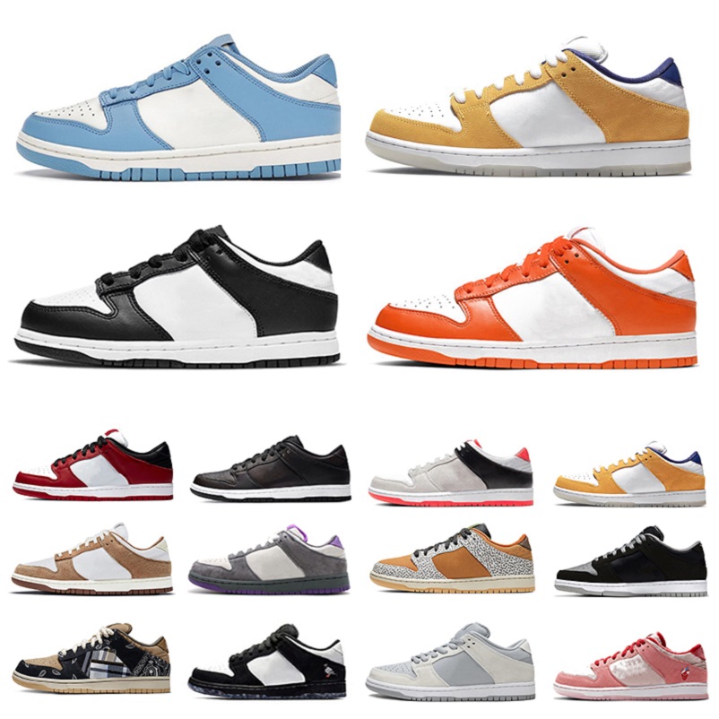 

dunk UNC coast low mens running shoes fashion chunky dunky Trail End Syracuse Chicago Civilist black white Safari TRD Infrared men women trainers sports sneakers, Color#1