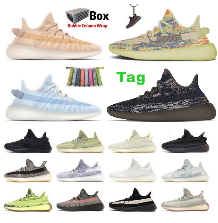 

Womens Mens Kanye West Running Shoes Yeezys Boost 350 V2 Yeezy 350s MX Oat Rock Beluga Reflective Cinder Mono Clay Ice Stockx Trainers Sneakers, 10.sulfur