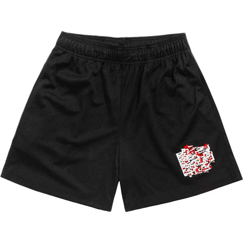 

Basic shorts men's fitness pants quick-drying breathable sports leisure basketball jogging mesh leisure E, Sold out