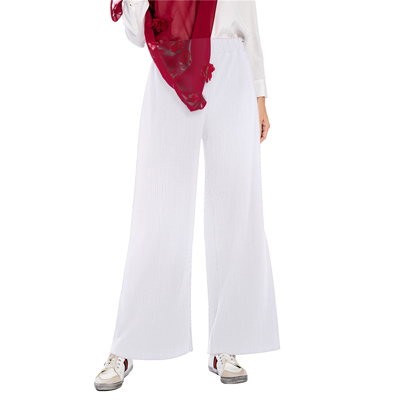 

Plus Size Loose Pleated Wide Leg Pants Casual High Waist Trousers Women Clothes Pantalones Mujer Spodnie Damskie Pantalon Femme