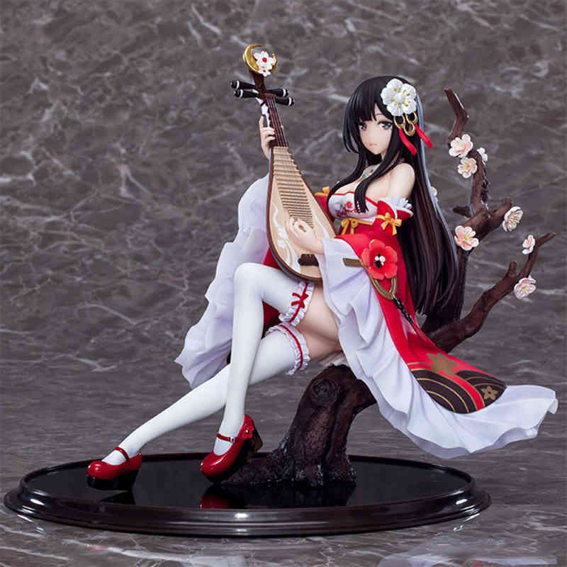 

Original Series Four Great Beauties in China Zhaojun Wang PVC Action Figure Anime Sexy Figure Collection Model Doll Gifts X0503, No retail box