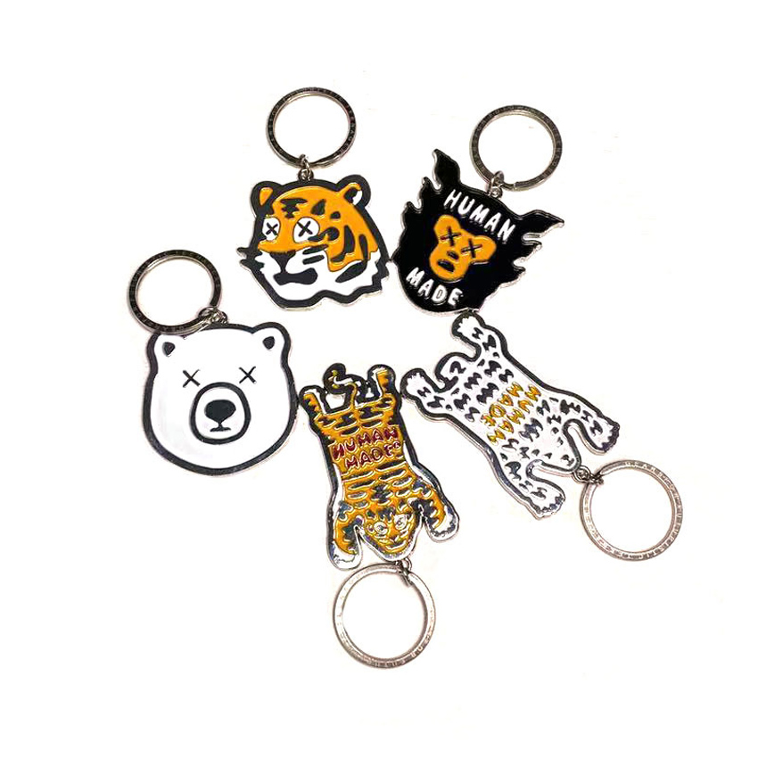

Human Made Cute Keychain Bag Accessories Anime Car Kawaii Key Chain Holder Basketball Keyring Kawaii Ring Couple Anime Gift