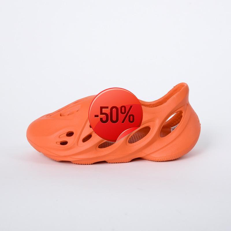

Foam Runner Bone Slippers Sandals Slides Foams Summer kanye Toddlers Brown west Desert Sand Resin Beach Womens Girls Mens Kids Childrens, Black
