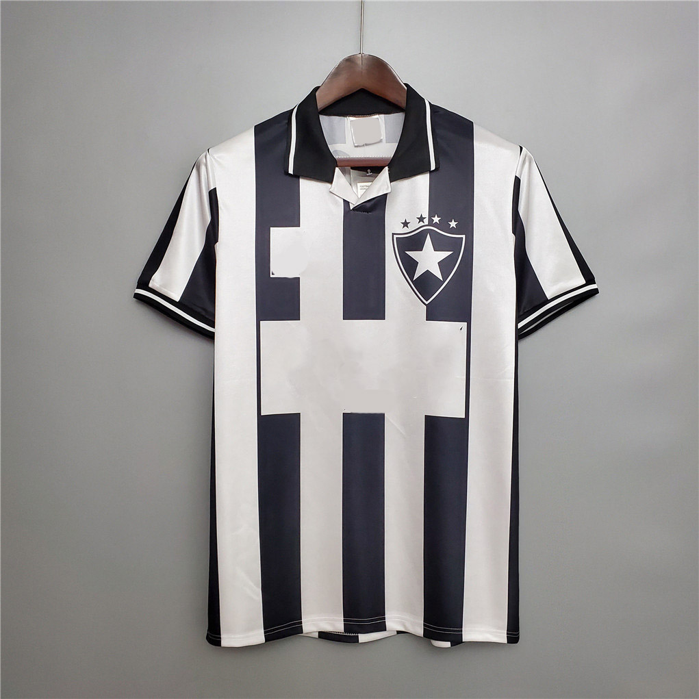 

Botafogo de Futebol e Regatas 1994 Black retro Botafogo soccer jersey 94 Botafogo classic vintage football shirt commemorate, White