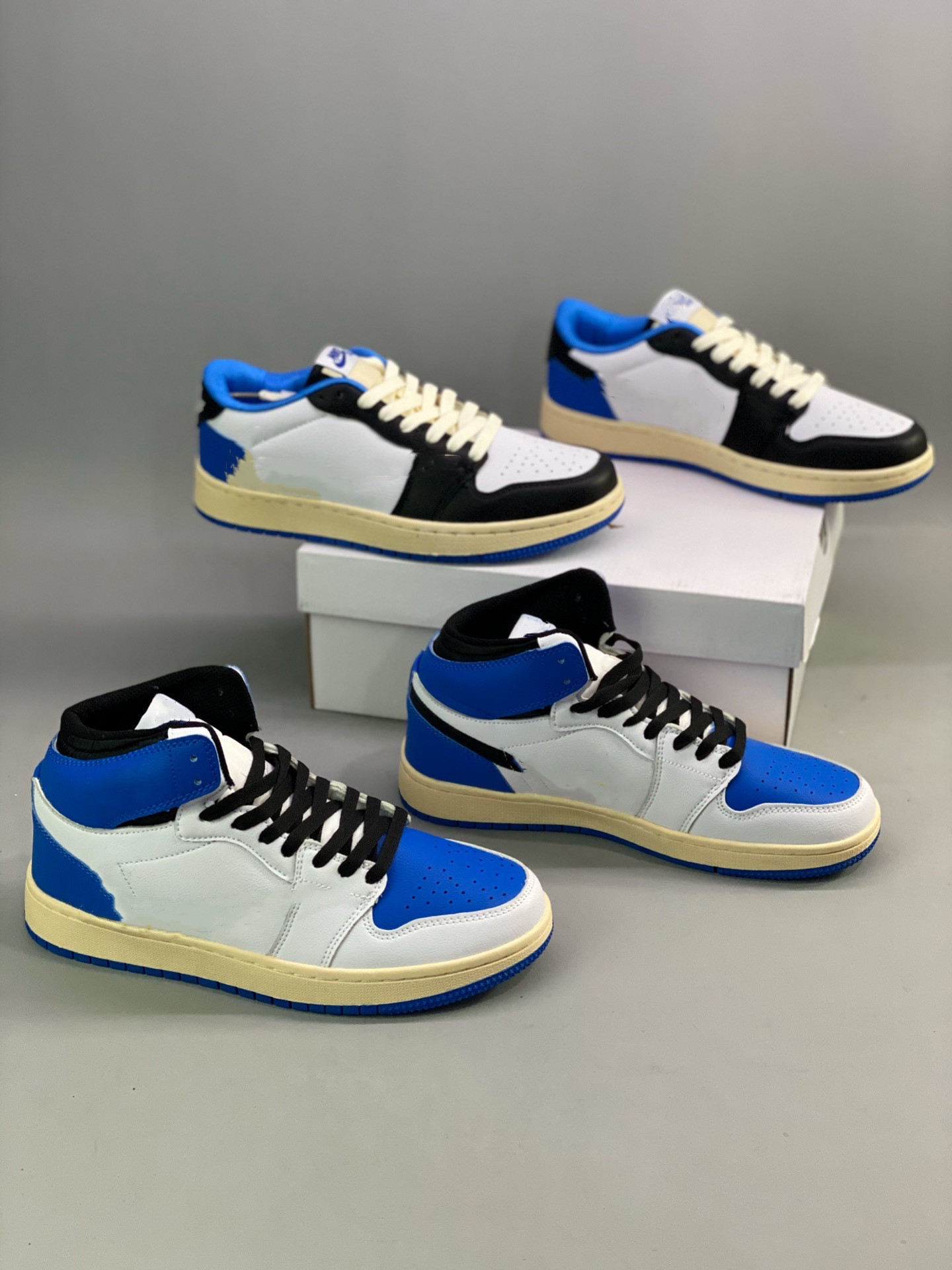 

1 High OG Game Royal Banned Shadow Bred Toe NRG UNC White Men 1s Basketball Shoes Shattered Backboard Chaussures Medal Trainers Sneakers size 36-46, Jumpman