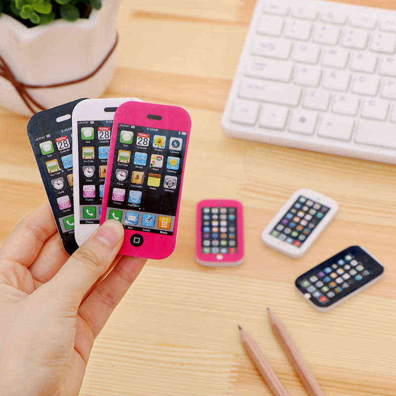 

Creative Mobile Phone Modeling Eraser Student Stationery Taobao