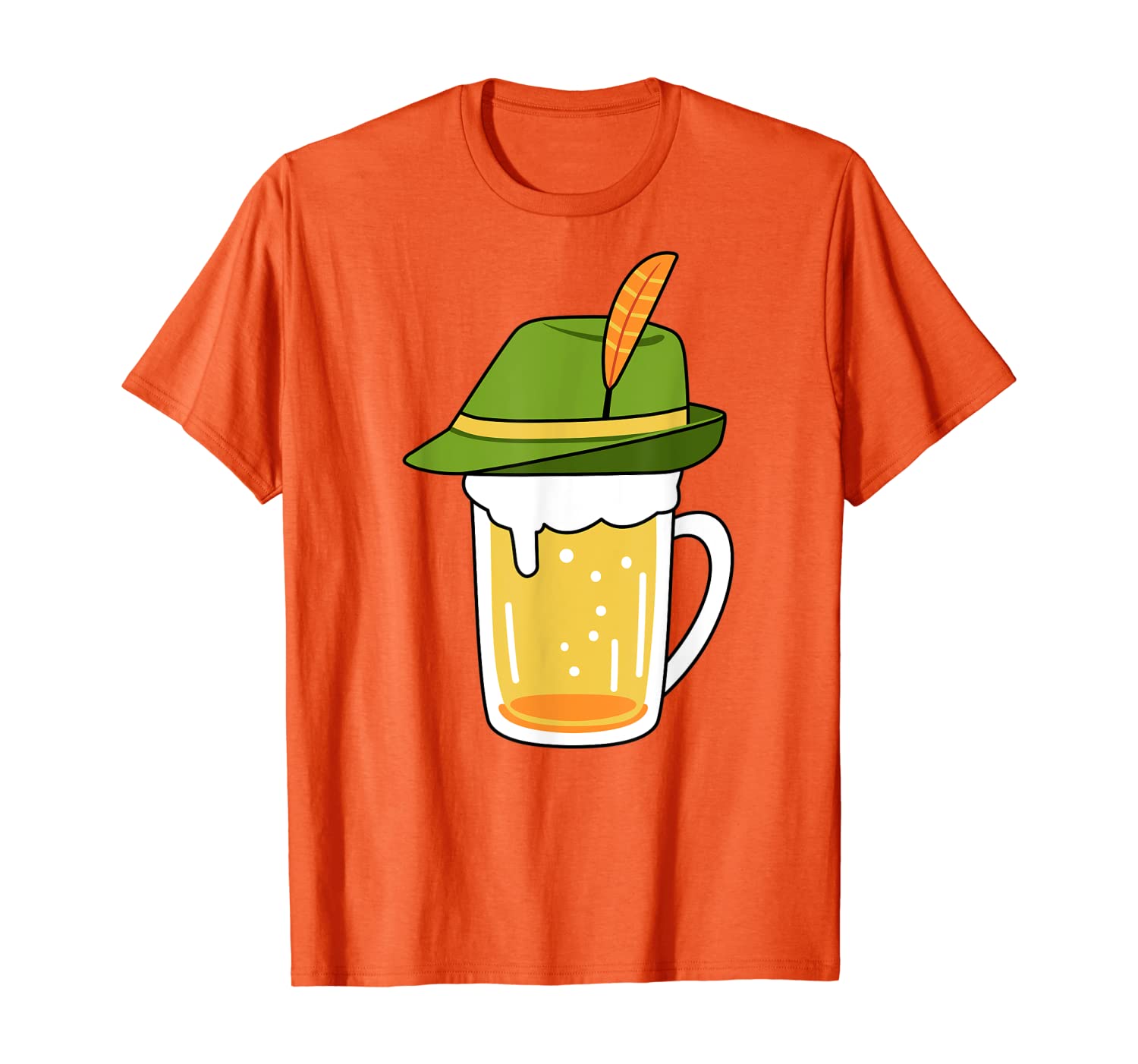 

Beer With German Hat Funny Oktoberfest 2019 T-Shirt, White;black