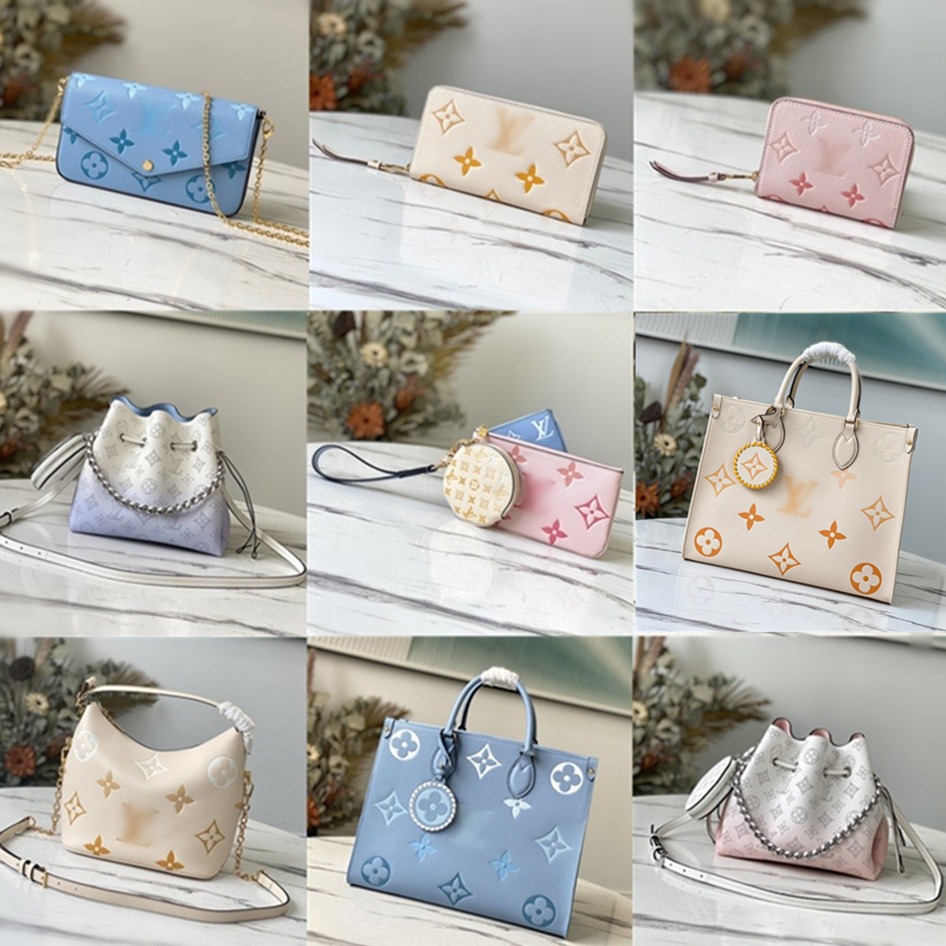 

TopLVLouis Vitton By The Pool Onthego Shoulder Bags Felicie Pochette Designers Purses Trio Women Messenger Shopping Bag Crossbody Vutton Lux