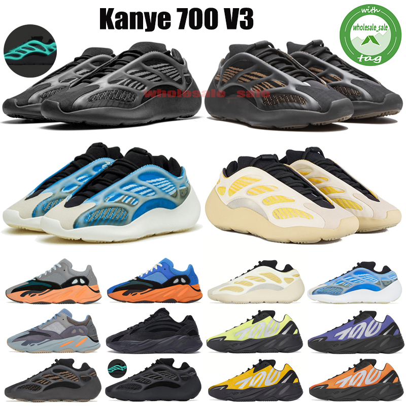 

3M Reflective 700 V2 V3 MNVN Running Shoes Enflame Amber Dark Glow Wave Runner Azareth Safflower Inertia Tephra Solid Grey Utility Black Vanta Men Women Sneakers, 700 v3 clay brown 36-45