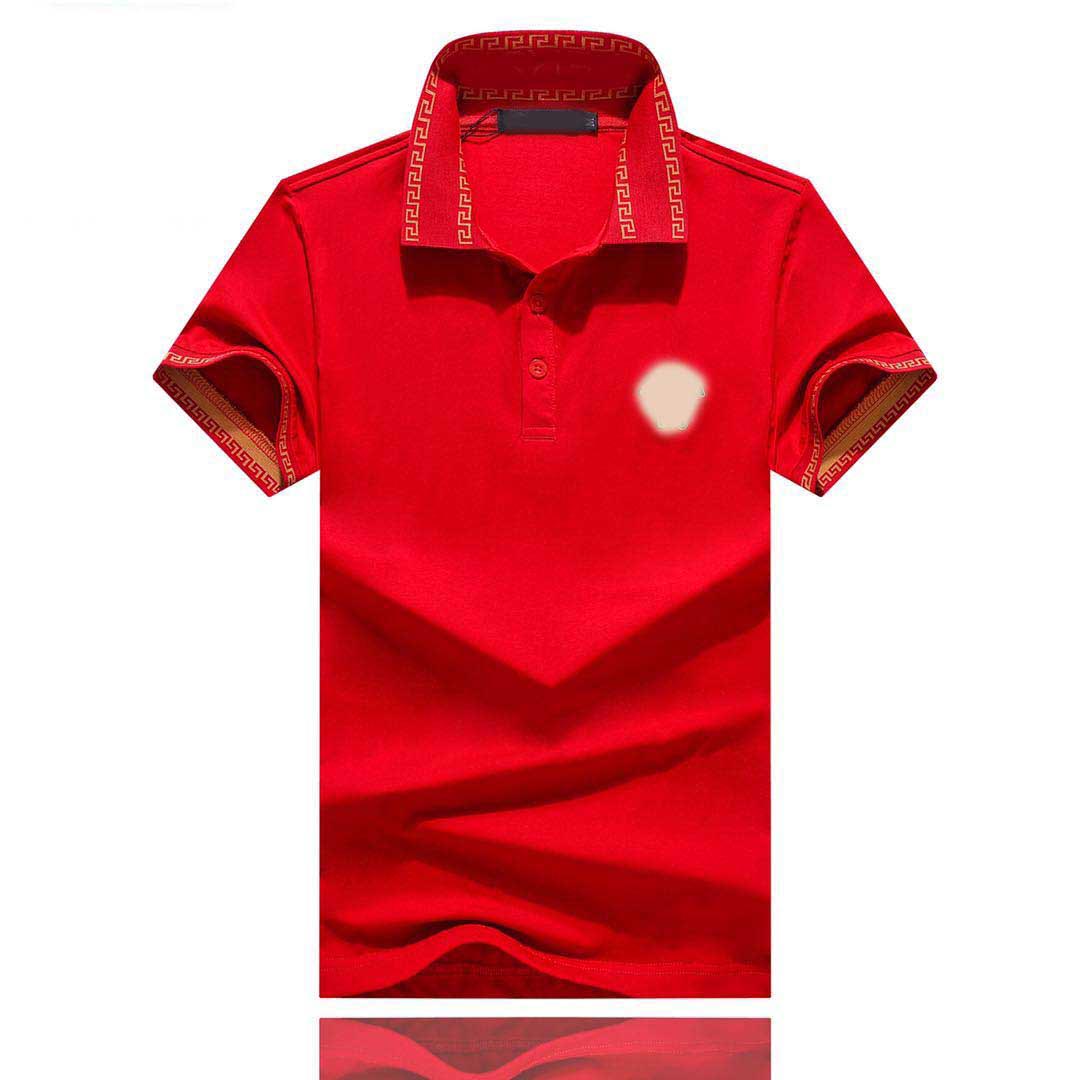 

Polo shirts mens stripe Embroidery fashion clothe short sleeve calssic Skateboard tshirt High Quality Casual tops tee -3XL#878#