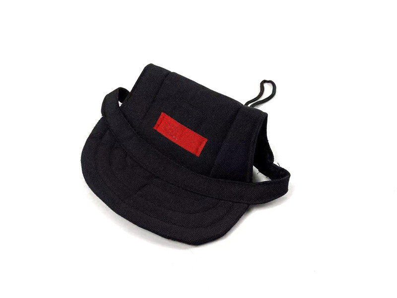 

Pet Hat with Ear Holes Adjustable Baseball Cap Medium Small Dogs Summer Dog Cap Sun Hat Y329