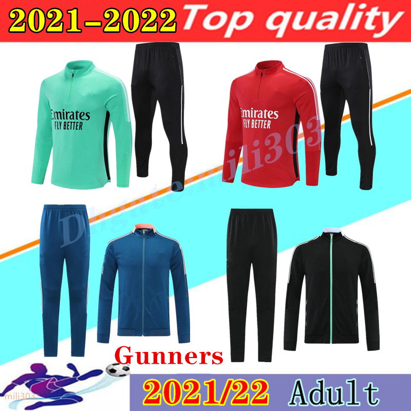 

21 22 Arsen Gunners soccer jacket sets man training suit Survetement 2021 2022 PEPE CEBALLOS GUENDOUZI SMITH WILLIAN SAKA football jackets tracksuit jogging, 18