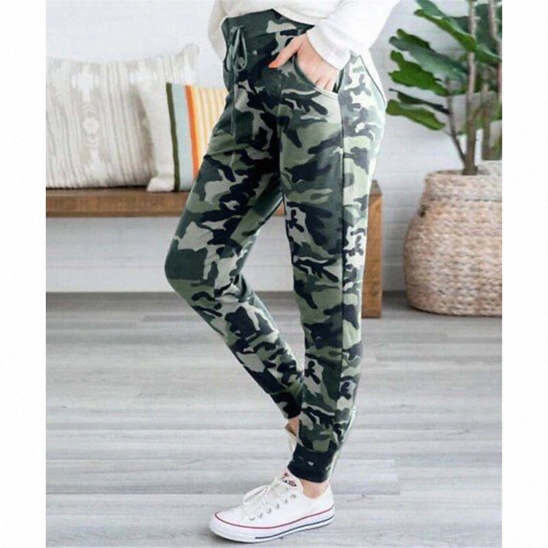 Femme Chic moderne athléisure skinny poche élastique dessins dessins dessins print de la cheville-longueur pantalon sport week-end inélastique ca