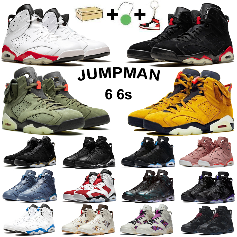 

2021 jumpman 6s men basketball shoes 6 Black White Reflective Infrared Cat UNC Carmine Maroon DMP mens trainers sports sneakers with box, Black infrared