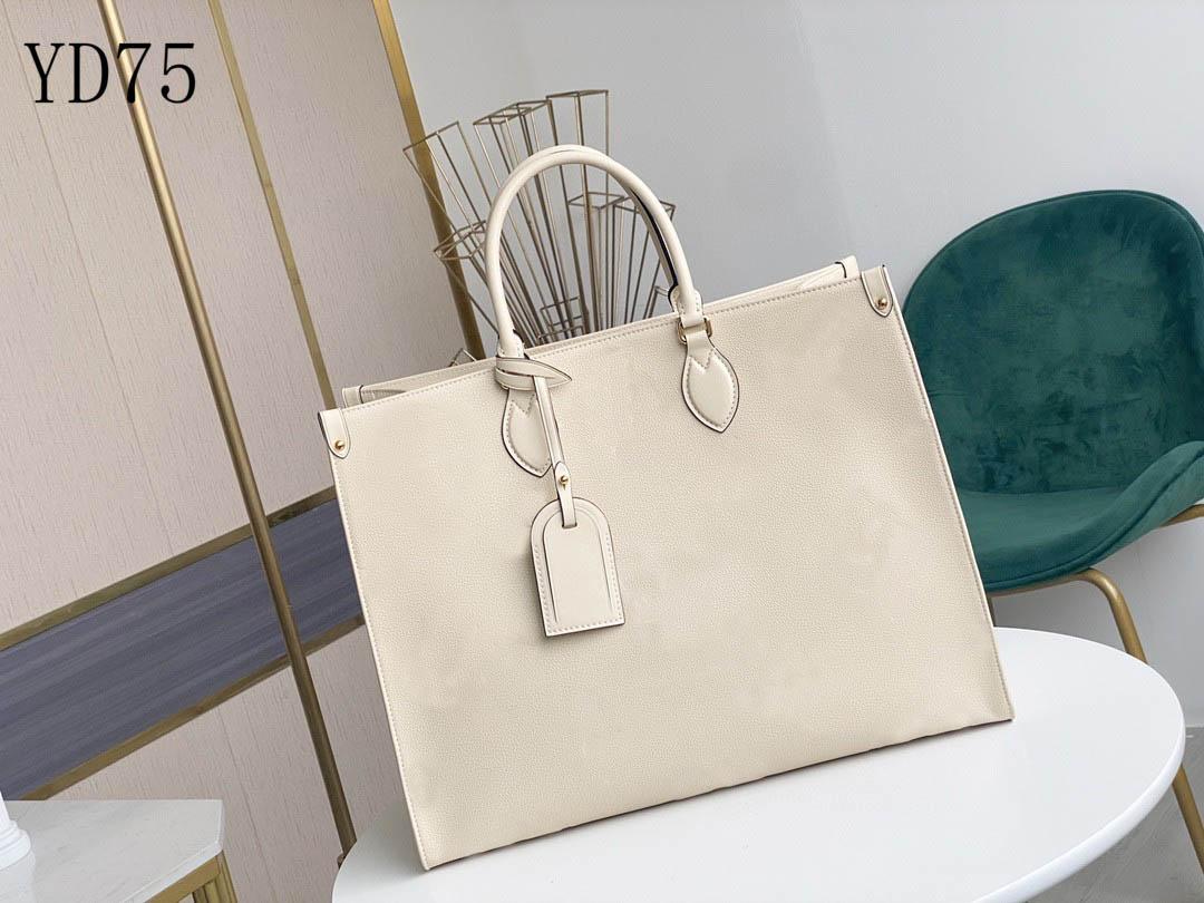 

Top Quality Designer Crossbody Bag ONTHEGO Handbags New Women Handbag Fashion Large Duplex Printing Different Style Shopping bags Shoulder tote m45081, Large embossing