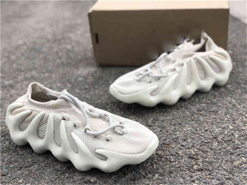 

2021 Authenitc 450 Cloud White Dark Slate Women Men Athletic Shoes H68038 Sports Sneakers With Box