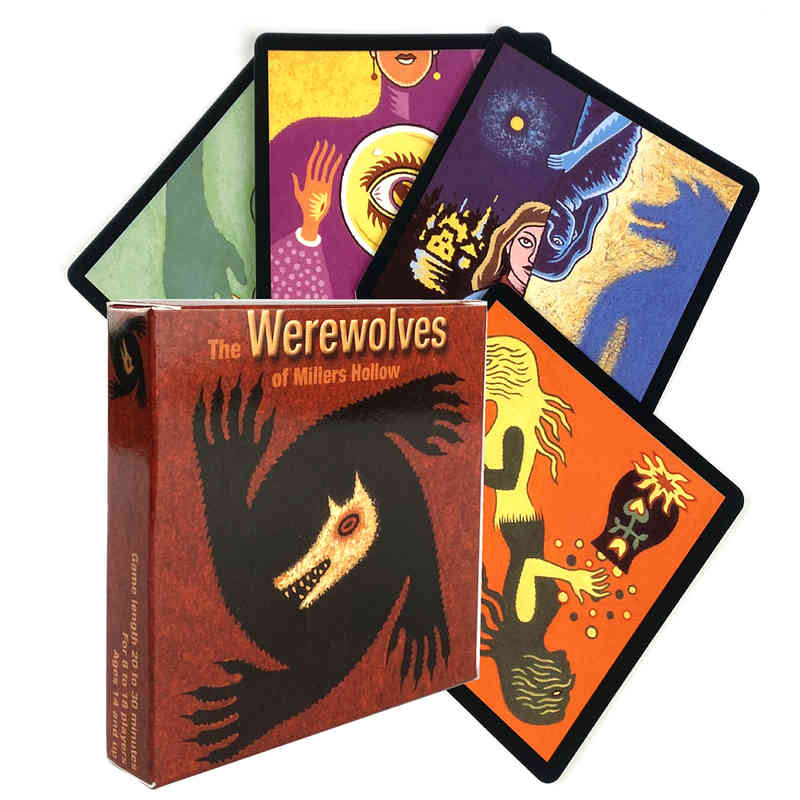 HAY HOUSE Werewolf Table Game Multi-Player Entertainment Competition Puzzle Leisure Board Card Game Family Friend Party Fun Playing Cards DIXIT-image-751342886