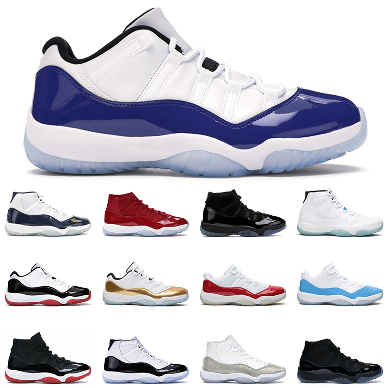 

jumpman 11 men women basketball shoes white concord 11s bright citrus bred low legend blue mens sneakers trainer, # 1