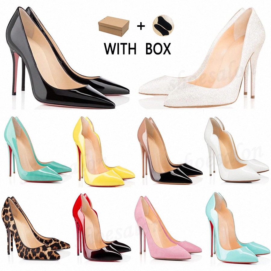 

2021 Red Bottom Women Dress shoes Heels high Dust Bag Round Pointed Toes Bottoms Spikes Vintage Studded Luxurys Designers Sneakers #vgtbb, 22