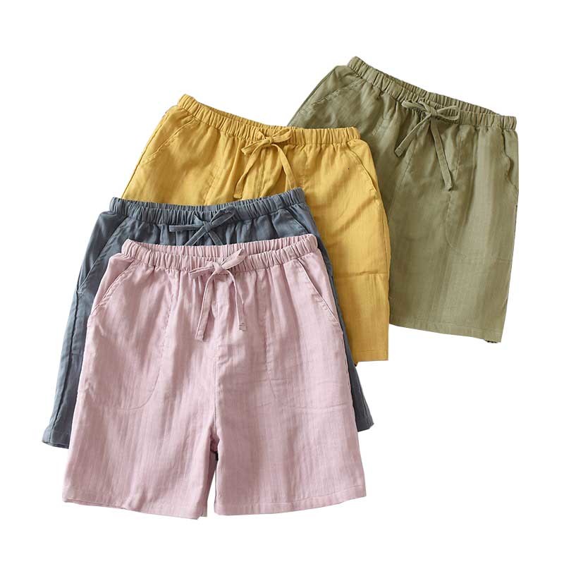 

Women's Sleepwear Ladies Solid Color Sleep Bottoms Loose Soft Shorts Summer Comfort Cotton Wide Leg Women Homewear Pants Large Siz, Green