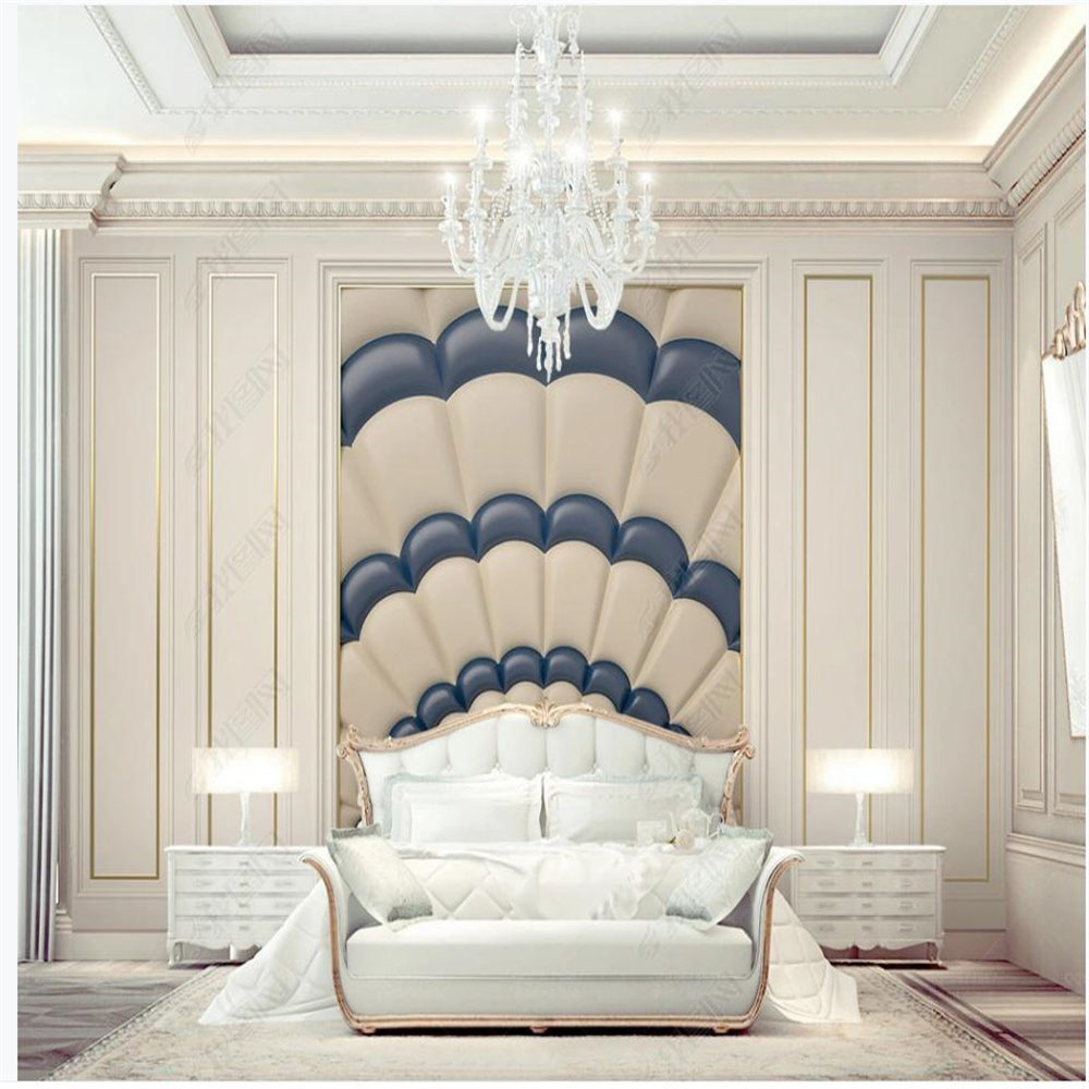 

classic painting wallpaper 3d stereo simulation leather abstract petal soft bag background wall mural, Consistent with the picture