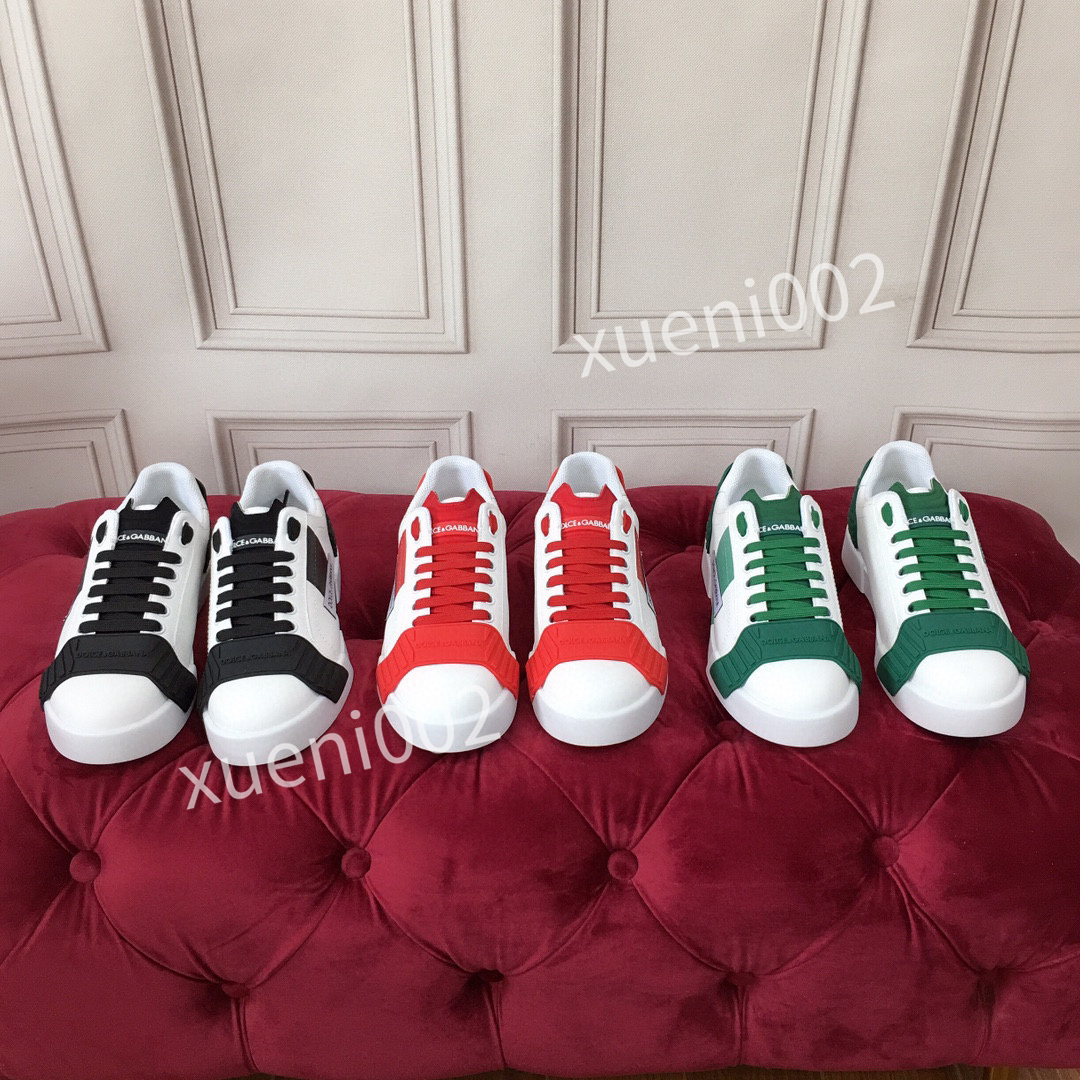 

Casual shoes womens boots Travel 100% leather lace-up sneaker fashion designer Running Trainers Letters mens shoe Flat Printed gym sneakers size 34-45 hc200908, 03