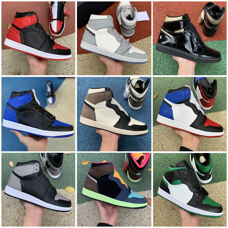 

Mens Outdoor Shoes 1 1s Travis Scotts Dark Mocha Obsidian UNC Fearless Twist Light Smoke Grey Pine Turbo Green Royal Blue, As photo 7