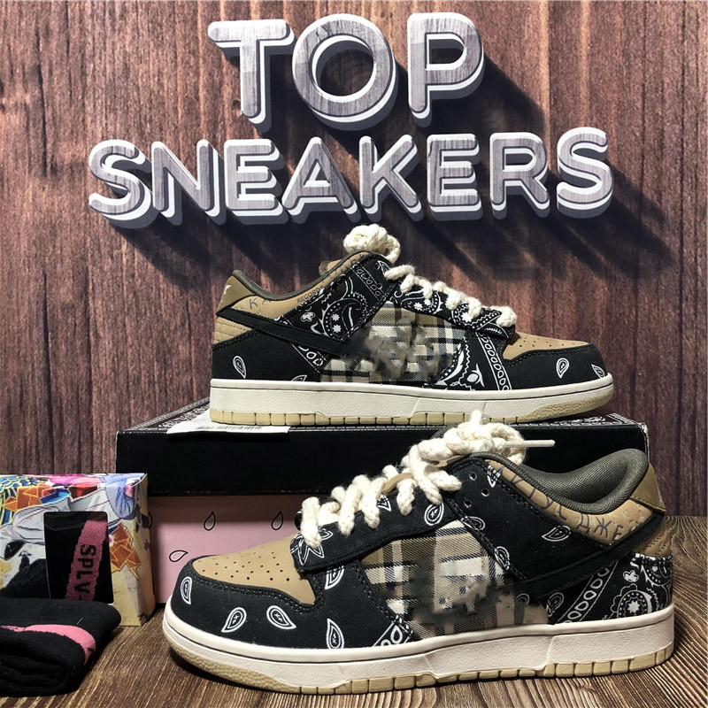 

new men woman running shoes chunky bears strange love unc off white pine green lot 1 sb low mens designer sneakers with box for free, Black