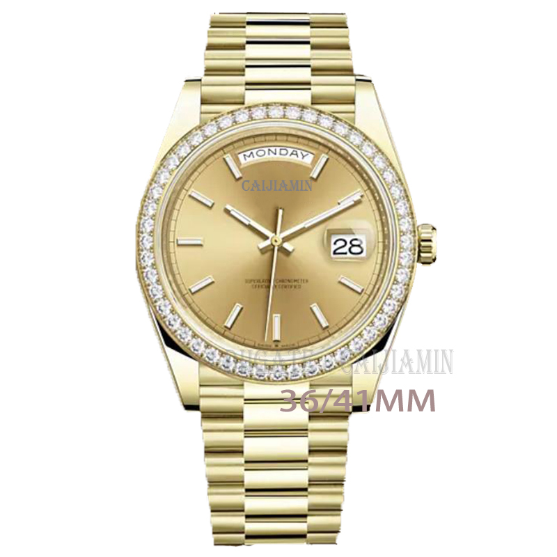 

caijiamin-montre de luxe U1 Quality Mens Automatic Mechanical Watch Diamond Watches 36/41mm Stainless Steel Wristwatches waterproof Luminous Women Watches, Tool