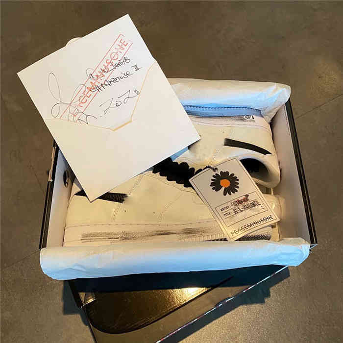 

2020 Released PEACEMINUSONE x Para-Noise 2.0 Black White G-Dragon Men Women Outdoor Skateboard Shoes Sports Sneakers With Original box