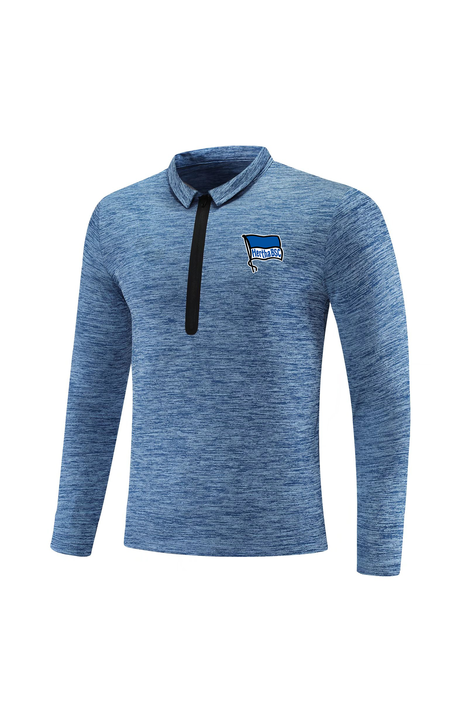 

Hertha BSC Long Sleeve 2021 2022 Football Running Sweater customize Team logo Men's warm outdoor Sportswear adult size M to 3XL, Black;blue