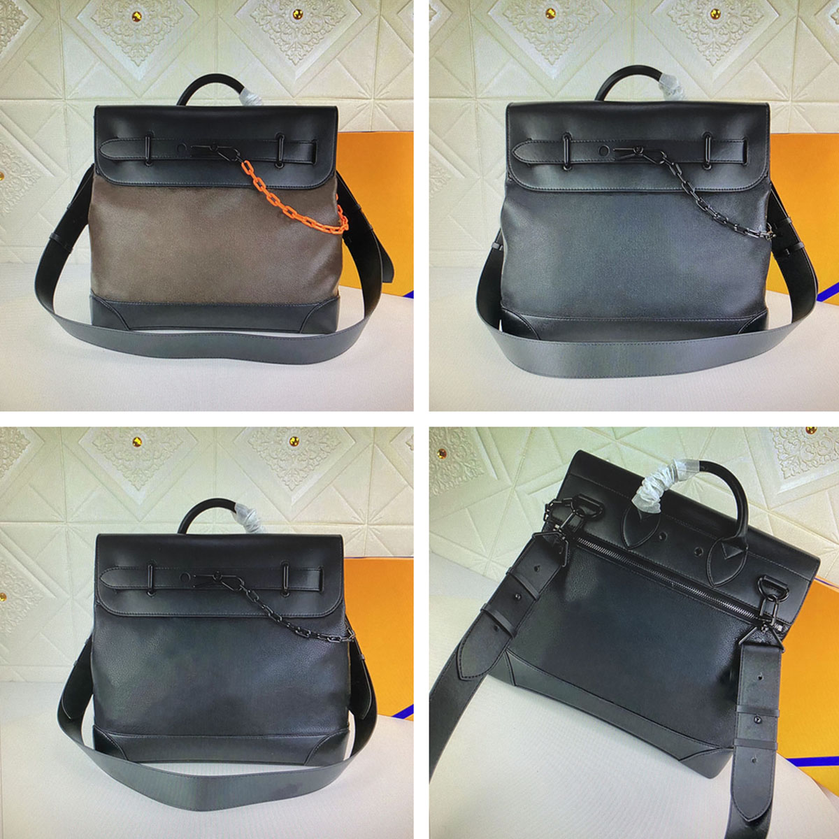 

M44731 Virgil Abloh iconic chain small totes briefcase handbag for men crossbody bag luxurys designers messenger portfolio sac tote man shoulder bags M55701, No product no buy no send