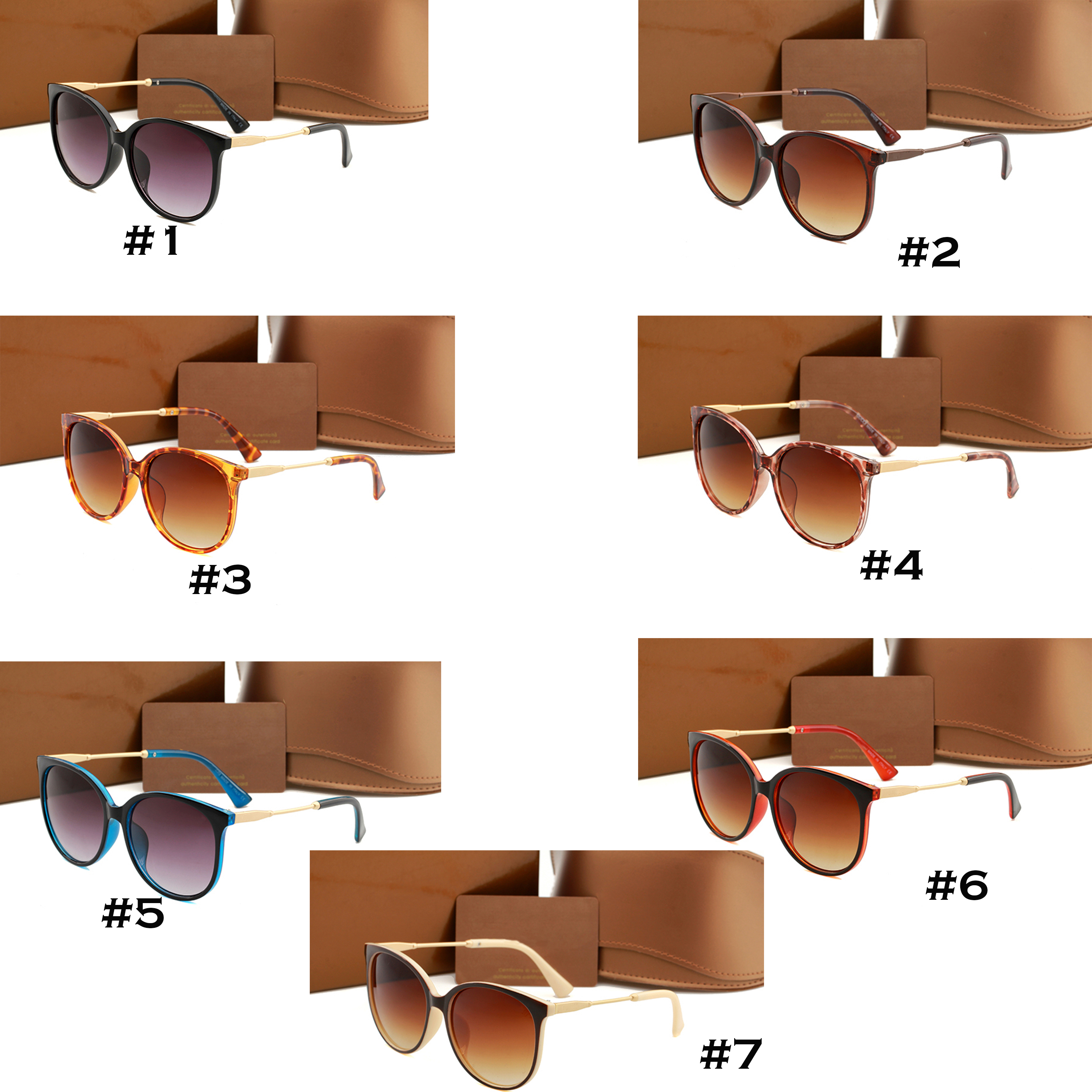 

Classic Woman Sunglasses for Men Unisex Polarized Designer Sun Glasses Adumbral Made In Italy Eyewear Goggle With BOX