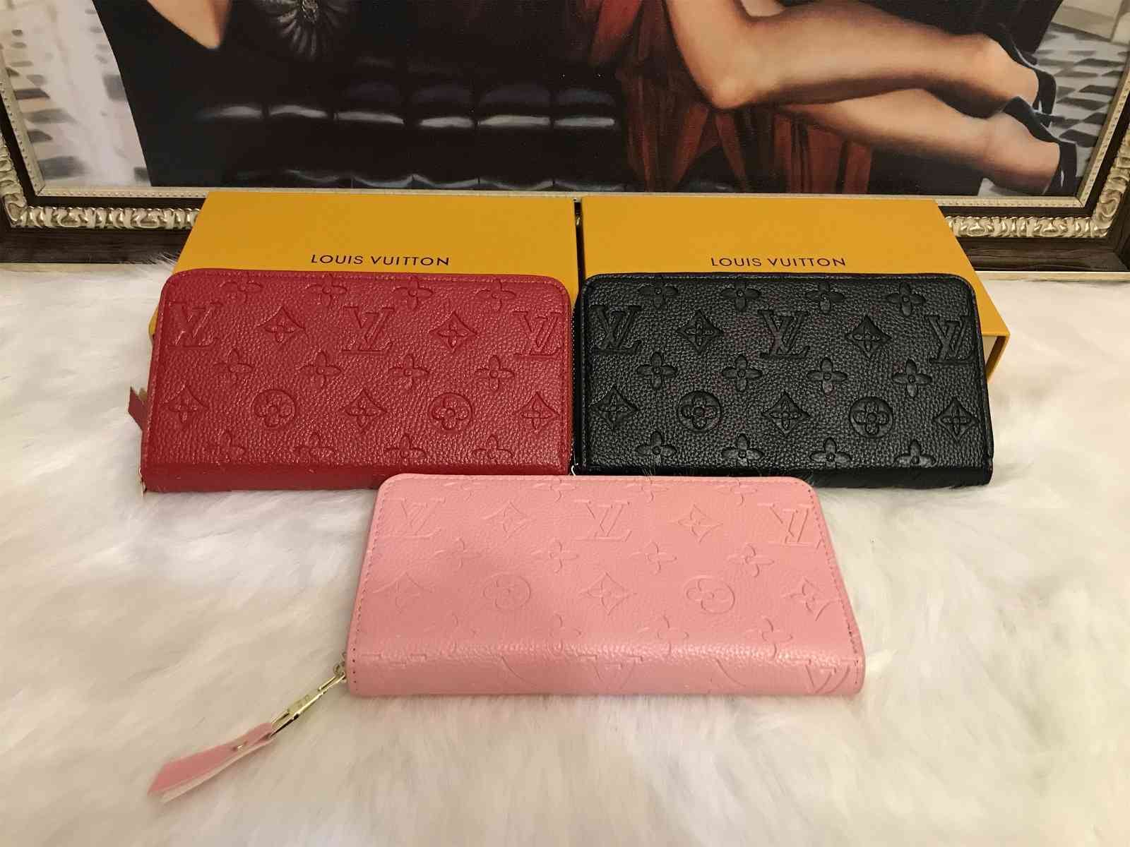 

Lv LOUIS BAG VITTON Dauphine Luxury Handbags Messenger Bag Women Tote Genuine Leather Shoulder Bags Crossbody43JC, Red;black