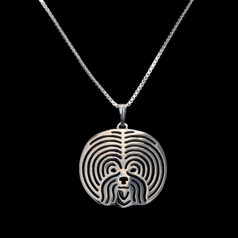 

Pendant Necklaces Jewelry Metal Alloy Pet Bichon Frise Dog For Women