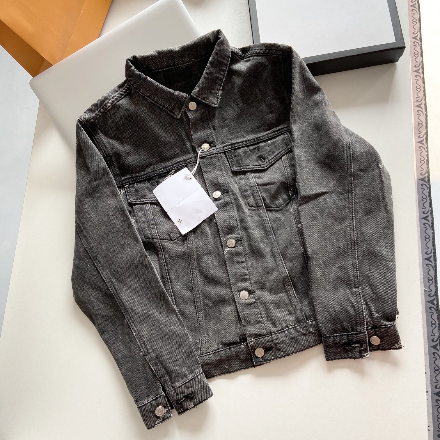 

Spring Autumn leather Crop Denim Jackets Women Casual Jeans Bomber Jacket Long Sleeve Coat, Contrast color