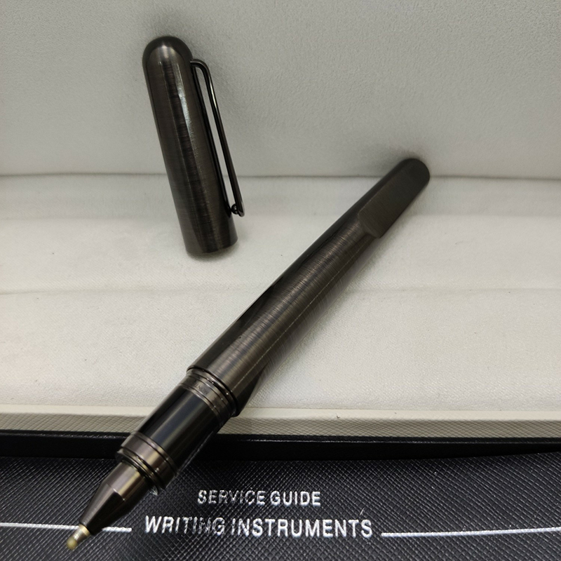 

High Quality Luxury Pen Stainless Steel Metal Smooth Ballpoint-Pens Classic Brand Fountain Pens School Office Supplies Writing