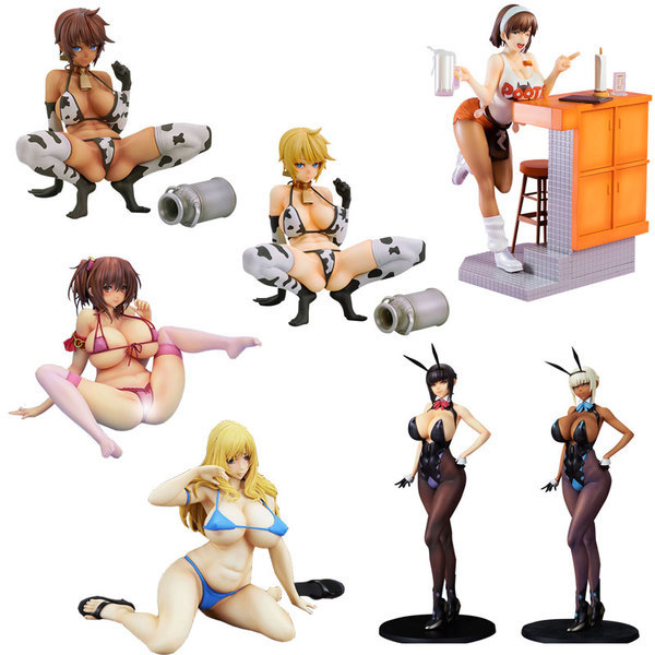 

Q-Six Erika Izayoi Akeiro Kaikitan Velvet A Cow Life Nozomi Kusunoki Anna Branwen PVC Action Figure Japanese Anime Figure Model Q0722, Soft no box1