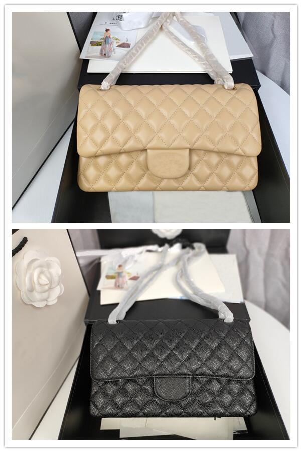 

2021 new high quality bag classic lady handbag diagonal bag leather A1112, Khaki gold buckle