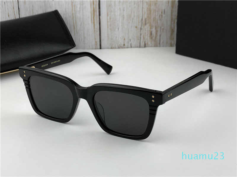 

sunglasses men design vintage glasses SEQUOIA fshion style square frame UV 400 lens with case