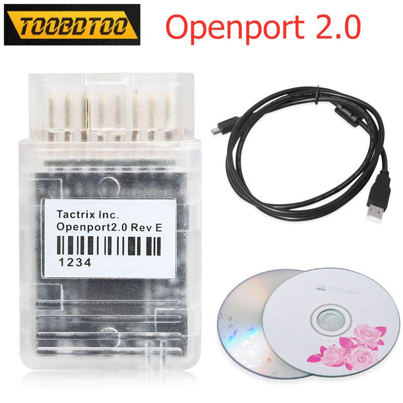 

Code Readers & Scan Tools Est Full Set Tactrix Openport 2.0 ECU With Auto Chip Tunning Tool USB Openport2.0 FLASH Software OBD2 Connector