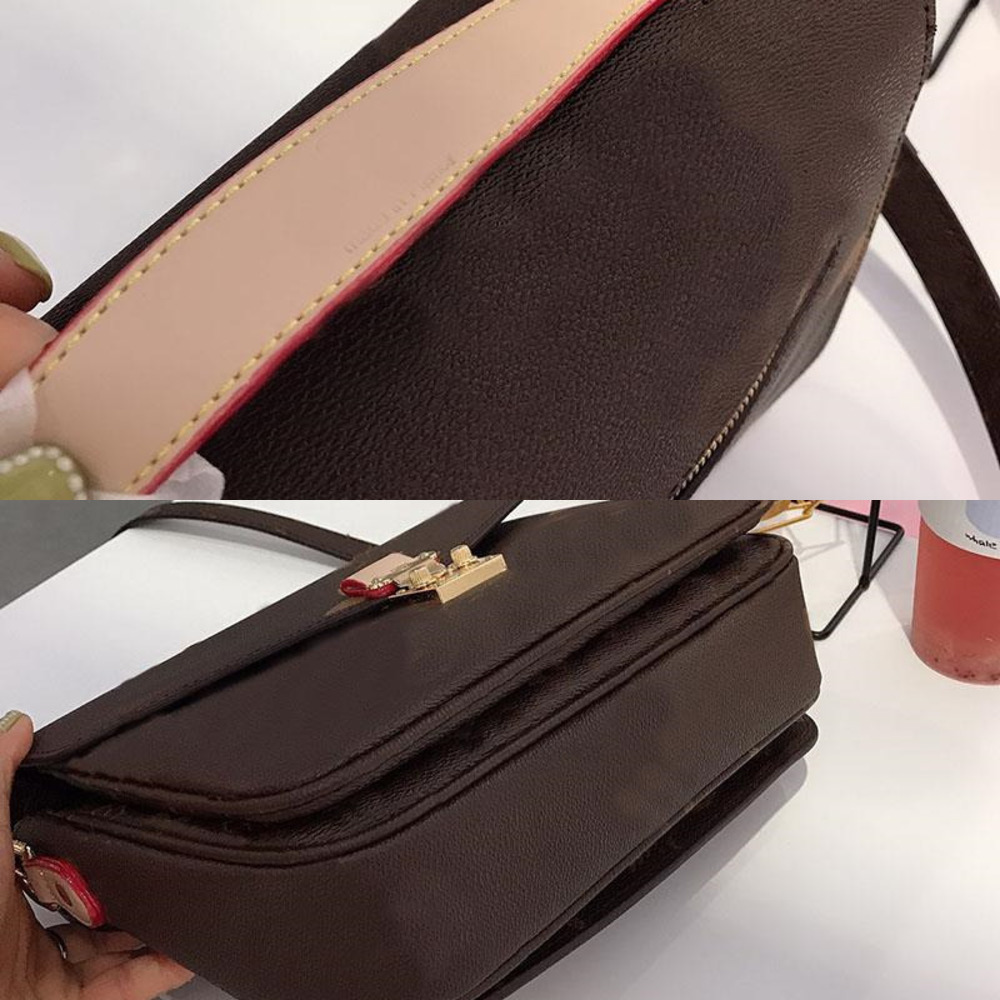 

women's Messenger bag leather Classic handbag High Evening Quanlity single shoulder printing flower crossbody bags, Old flower