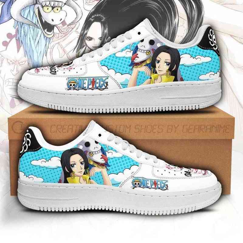 

Diy Anime Fan Sneakers Boa Hancok Custom Shoes Men's Lightweight Running Casual Knit Breathable, Others