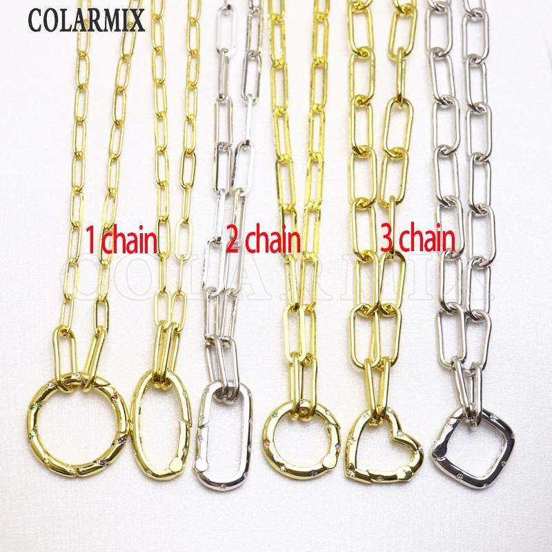 

Strands Fashion Necklace Accessories Clasp For Pendants Adjustable Jewelry Women 51039 Chains
