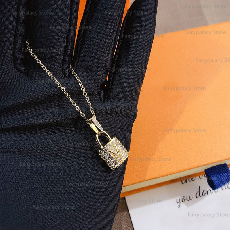 

Luxury Pendant Necklaces Fashion for Man Woman Highly Quality Women Party Wedding Lovers gift hip hop jewelry, Silver